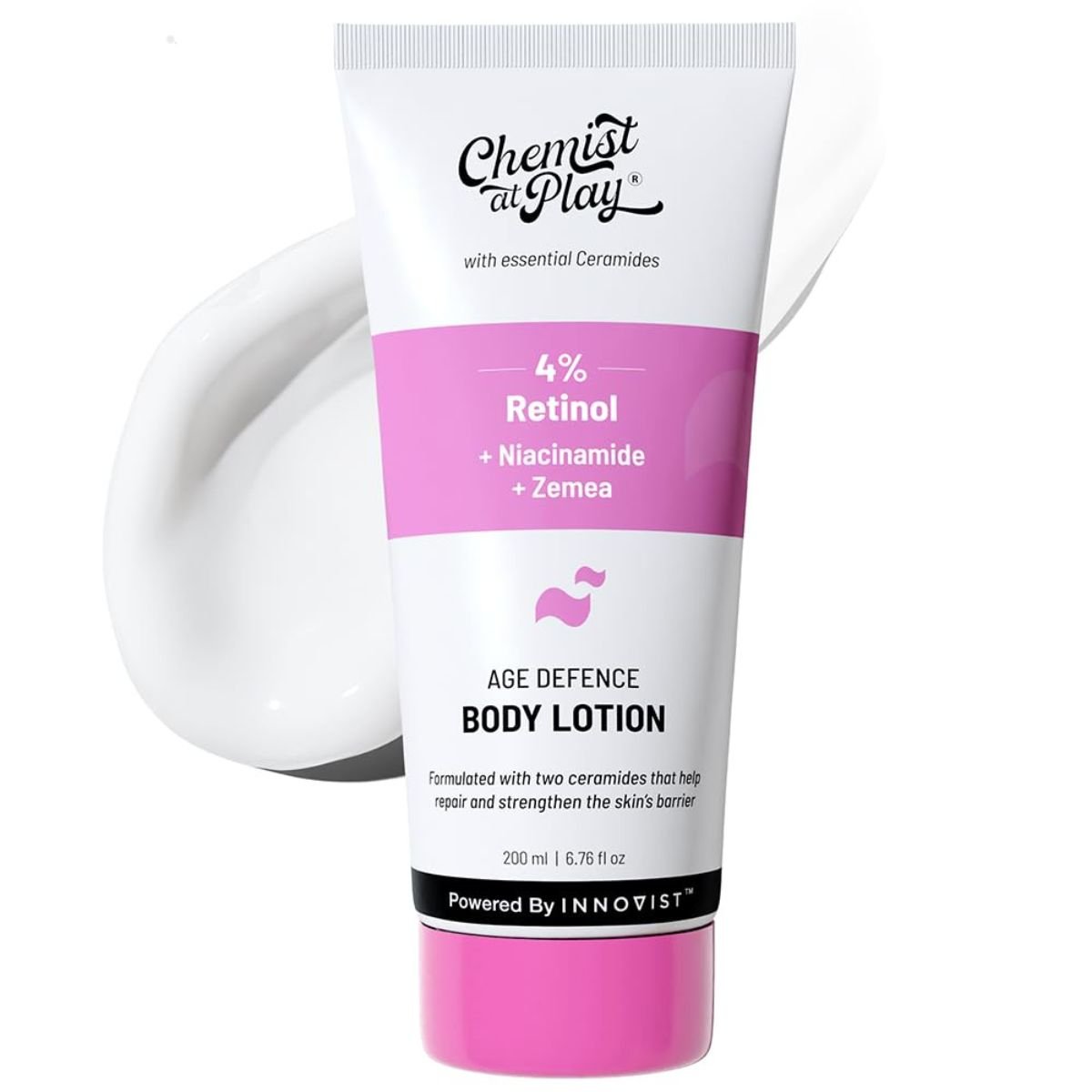 @Miniexpress.lk - 2026-07-07T215459.857 Chemist at Play Anti-Aging Body Lotion with 4% Retinol, Niacinamide & Zemea - 200ml - Image 1
