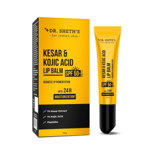 Dr. Sheth's Kesar & Kojic Acid Lip Balm