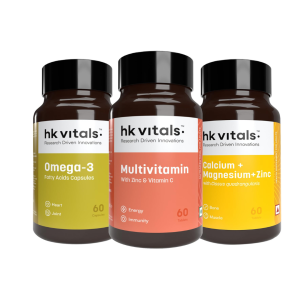 hk vitals Omega 3 Fish Oil Supplement