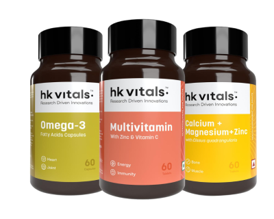 hk vitals Omega 3 Fish Oil Supplement