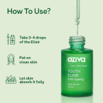OZiva Youth Elixir Phyto Retinol Anti-Ageing Serum, 30 ml - Image 2