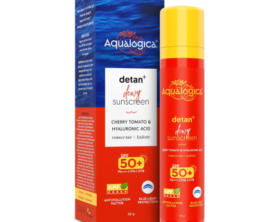 Aqualogica Detan+ Dewy Lightweight Sunscreen