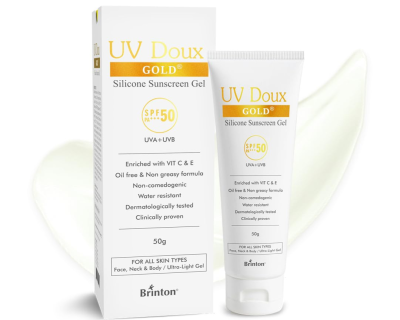 UV Doux Gold Silicone Sunscreen Gel