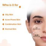 The Derma Co 1% Hyaluronic Sunscreen Aqua Gel SPF 50 PA++++ For Men & Women | 50 g - Image 2