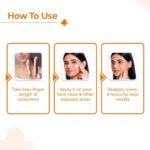 The Derma Co Pore Minimizing Priming Sunscreen with SPF 50 & PA+++ For Open Pores & UVA/UVB Protection 80 g - Image 2