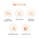 NICONI Tan Vanish Gluta-Kojic Skin Polish | Instant Tan Removal & Glow Ideal for All Skin Types - 180 g - Image 2