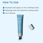 Earth Rhythm Under Eye Gel with Cooling Massage Roller for Dark Circles - 15 g - Image 2