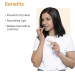 Earth Rhythm Natural Lip Butter With Hyaluronic Acid, For Dry & Chapped Lips - Image 2