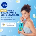 NIVEA Frangipani & Oil Body Wash - 250ml - Image 5