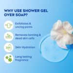 NIVEA Frangipani & Oil Body Wash - 250ml - Image 3