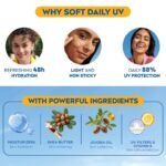 NIVEA Soft Daily UV Light Moisturising Cream with SPF-15 - 100ml - Image 2