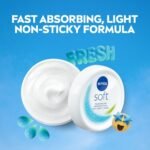 NIVEA Soft Light Moisturising Cream - 300 ml - Image 4