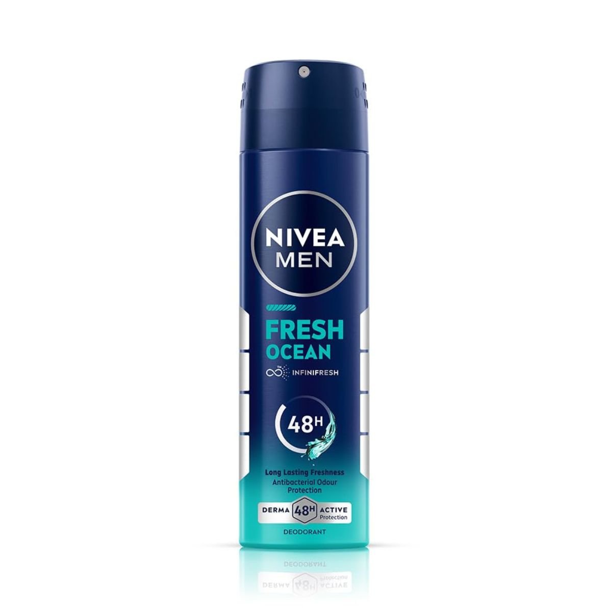 @Miniexpress.lk - 2026-07-12T142816.497 NIVEA Men Fresh Ocean Deodorant Spray - 150ml - Image 1