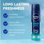 NIVEA Men Fresh Ocean Deodorant Spray - 150ml - Image 4