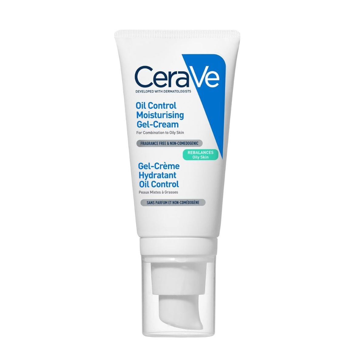 @Miniexpress.lk - 2026-07-12T191500.160 CeraVe Oil Control Gel Cream lightweight Moisturizer for Oily & Combination Skin with Ceramides, Hyaluronic Acid & Niacinamide - 52 ml - Image 1
