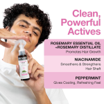 Soulflower Rosemary Water Spray for Hair Growth - Image 3