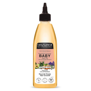 Soulflower Rosemary Baby Hair Oil