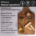 Soulflower Cleansing Sandalwood Soap