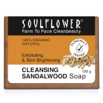 Soulflower Cleansing Sandalwood Soap