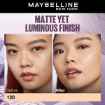 Maybelline New York Super Stay Lumi-Matte Liquid Foundation 120, Up To 30H Long Wear, - 35 ml - Image 3