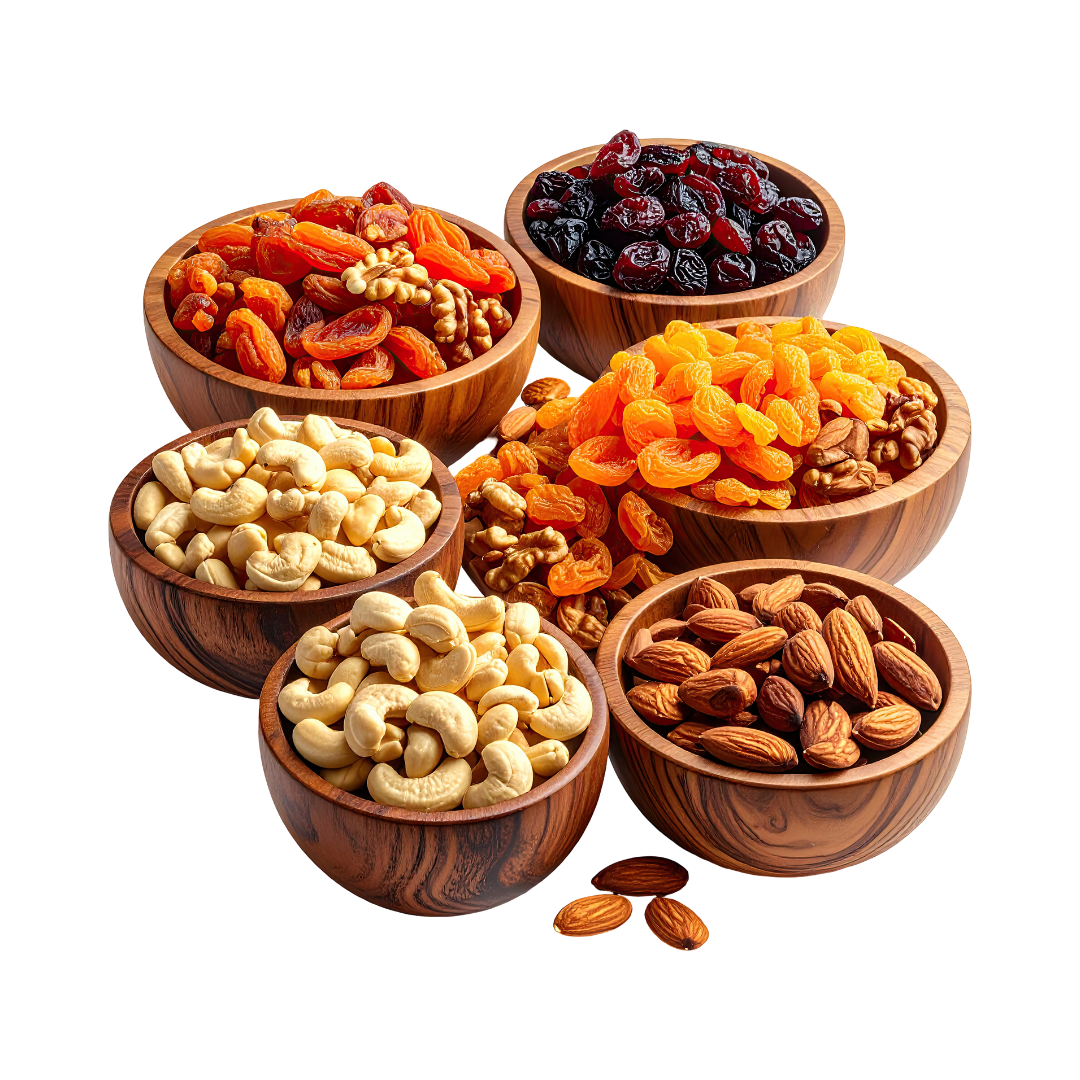 Dried Fruits, Nuts & Seeds