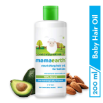 Mamaearth Nourishing Baby Hair Oil - with Almond & Avocado Oil - 200 ml