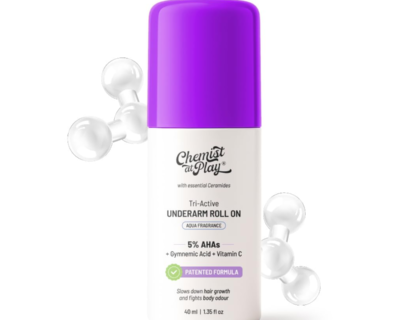 Chemist At Play's Tri-Active Underarm Roll On