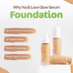 Mamaearth Glow Serum Medium Foundation - 30ml - Image 2