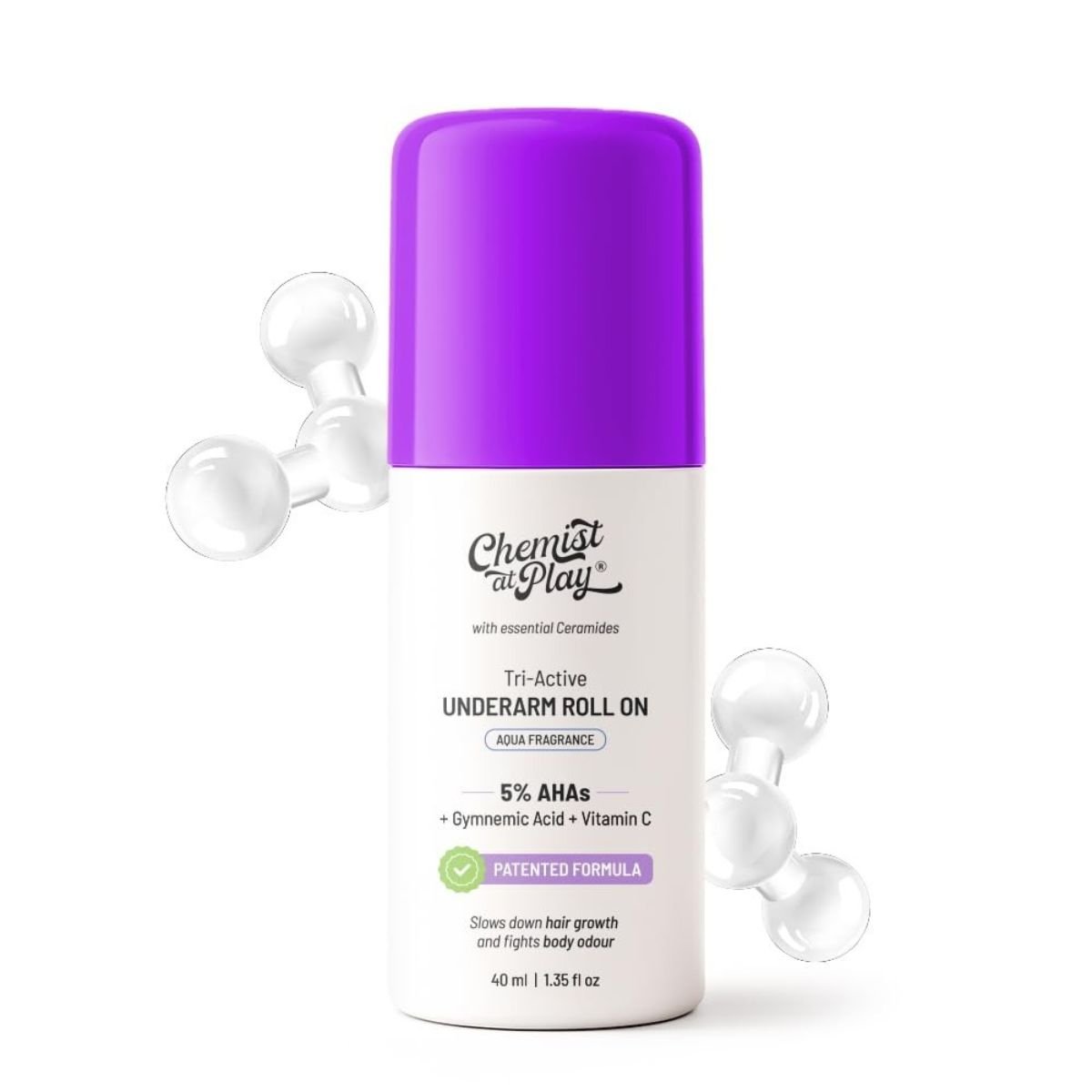 @Miniexpress.lk - 2026-07-08T071729.952 Chemist At Play's Tri-Active Underarm Roll On - 40ml - Image 1