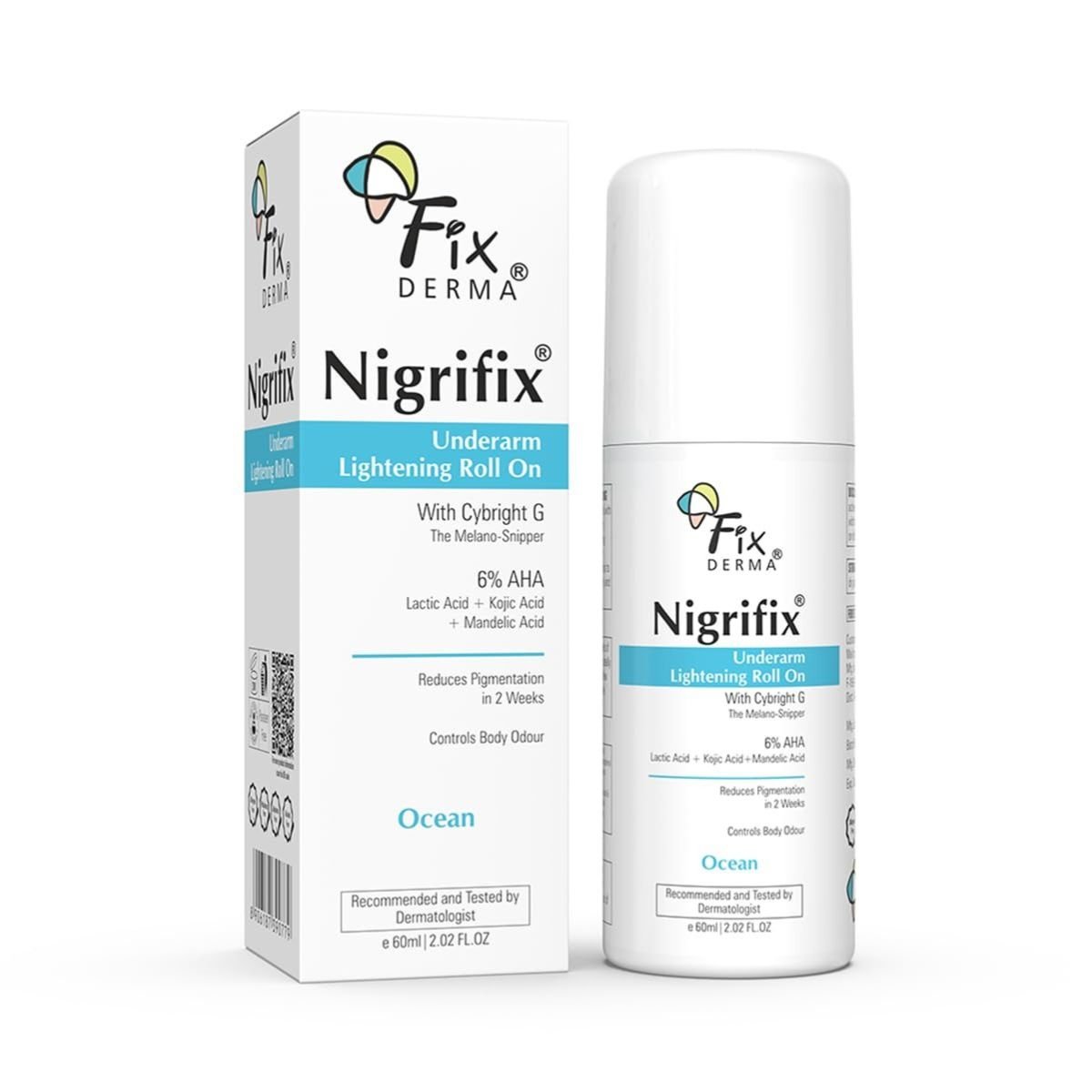 @Miniexpress.lk - 2026-07-09T073608.521 Fixderma Nigrifix Underarm Ocean Roll on For Sensitive Skin - 60ml - Image 1