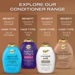 OGX Ever Straightening + Brazilian Keratin Therapy Hair-Smoothing Conditioner - 385ml - Image 2