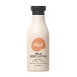 Vilvah Store Milk Body Lotion For Men and Women, All Skin Types, 250ml