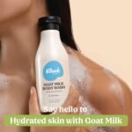 Vilvah Store Goat Milk Body Wash For Deep Cleansing & Skin Nourishment - 250ml - Image 2