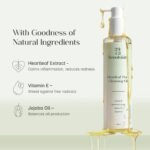 SeoulSkin Heartleaf Cleansing Oil | Oil Cleanser for Face & Makeup Remover - 150 ml - Image 4