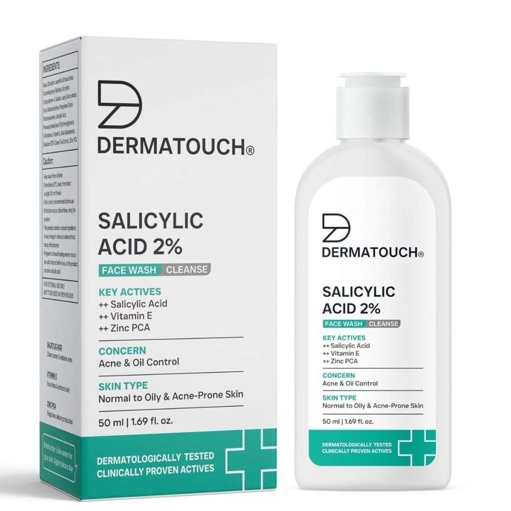 DERMATOUCH Salicylic Acid 2% Face Wash