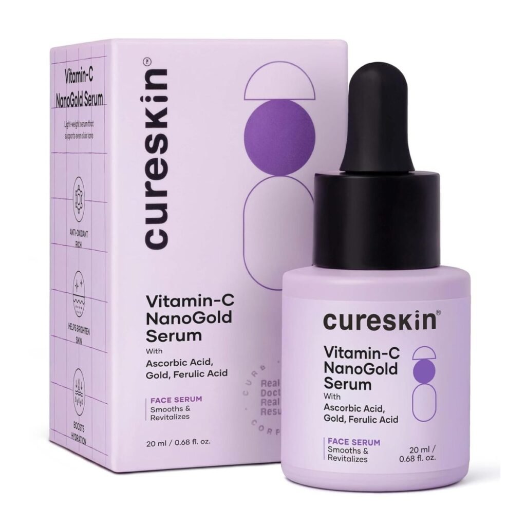 Cureskin Vitamin-C NanoGold Face Serum