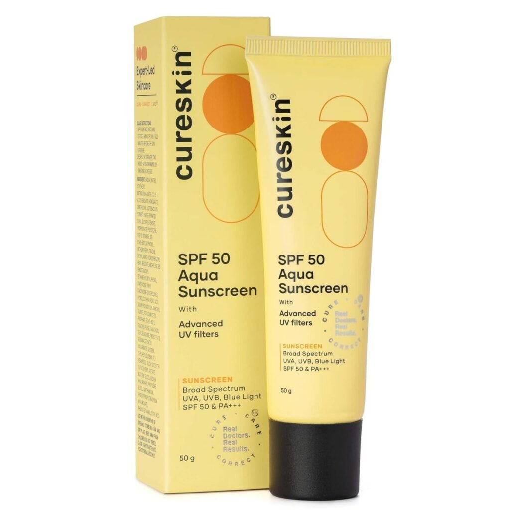 Cureskin SPF 50 Aqua Sunscreen