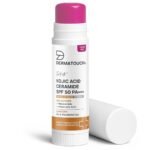 DERMATOUCH Kojic Acid Ceramide SPF 50 PA+++ Tinted Pink Lip Balm - 5g
