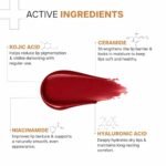 DERMATOUCH Kojic Acid Ceramide SPF 50 PA+++ Tinted Wine Lip Balm - 5g - Image 2