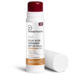 DERMATOUCH Kojic Acid Ceramide SPF 50 PA+++ Tinted Wine Lip Balm - 5g