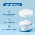 Vilvah Goat Milk Hair Mask for Dry, Frizzy & Damaged Hair - 200g - Image 2