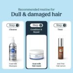 Vilvah Goat Milk Hair Mask for Dry, Frizzy & Damaged Hair - 200g - Image 5