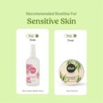 Vilvah Sensitive Skin Combo | Aloe Vera Gel + Rose Water Toner - 100ml Each - Image 5