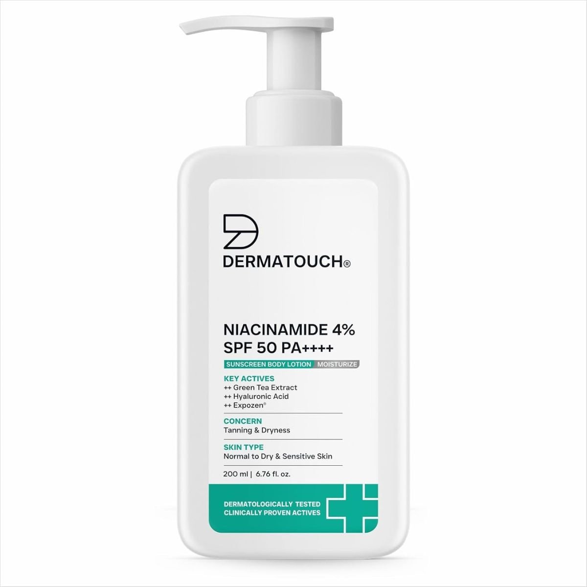 @Miniexpress.lk - 2026-07-12T231530.722 DERMATOUCH Niacinamide 4% SPF 50 PA++++ Sunscreen Lotion 200ml - Image 1