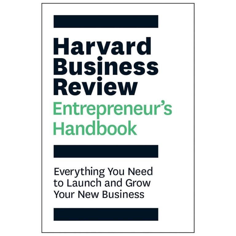 Harvard Business Review Entrepreneur's Handbook Book