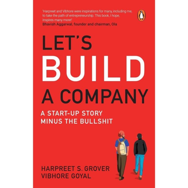 Let's Build A Company Book
