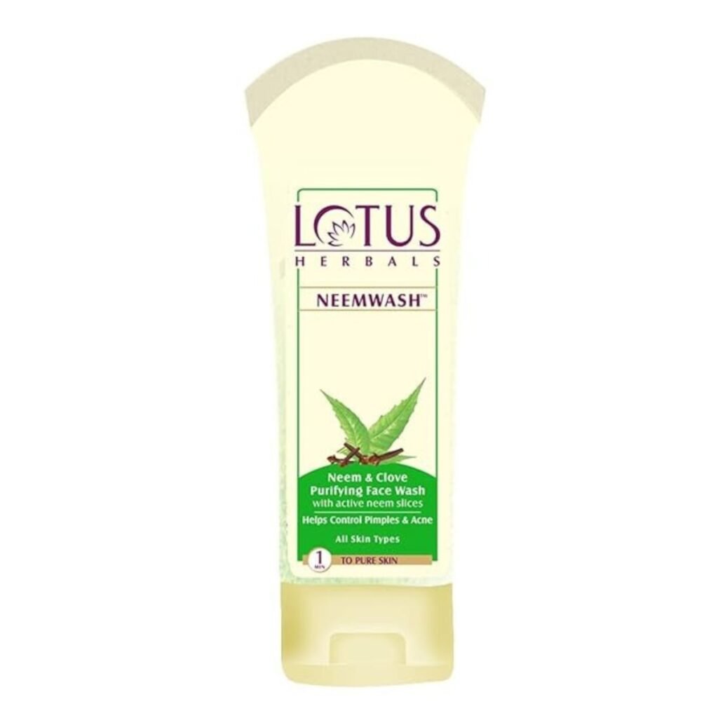 Lotus Herbals Neemwash | For Acne Prone Skin | 80ml