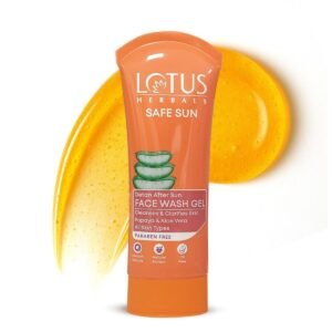 Lotus Herbals Safe Sun- Face Wash Gel | All Skin Types | 100g