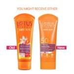Lotus Herbals Safe Sun UV Screen Matte Gel Sunscreen SPF 50 PA+++ | For Women and Men 100g - Image 5
