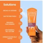 Lotus Herbals Safe Sun UV Screen Matte Gel Sunscreen SPF 50 PA+++ | For Women and Men 100g - Image 3